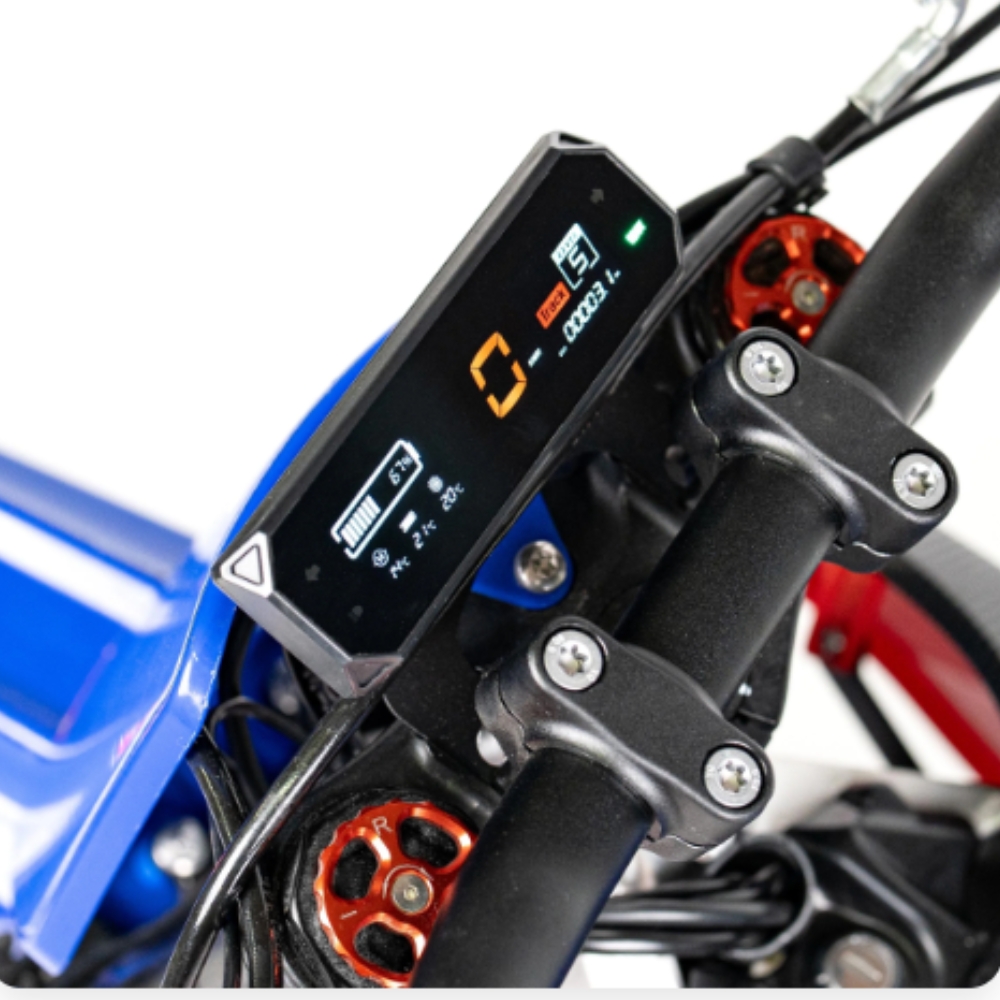 Pantalla Pit bike eléctrica RFN WARRIOR SX-E15 8000W 74V 40AH 1916